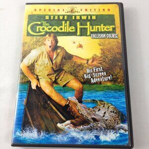 Steve Irwin-The Crocodile Hunter Collision Course-Special Edition-2002-DVD-Used